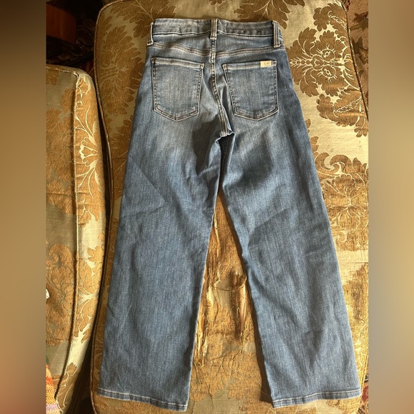 Jen 7 By 7 for all Mankind Cropped Wide Leg Jeans Size 00 - Picture 3 of 11